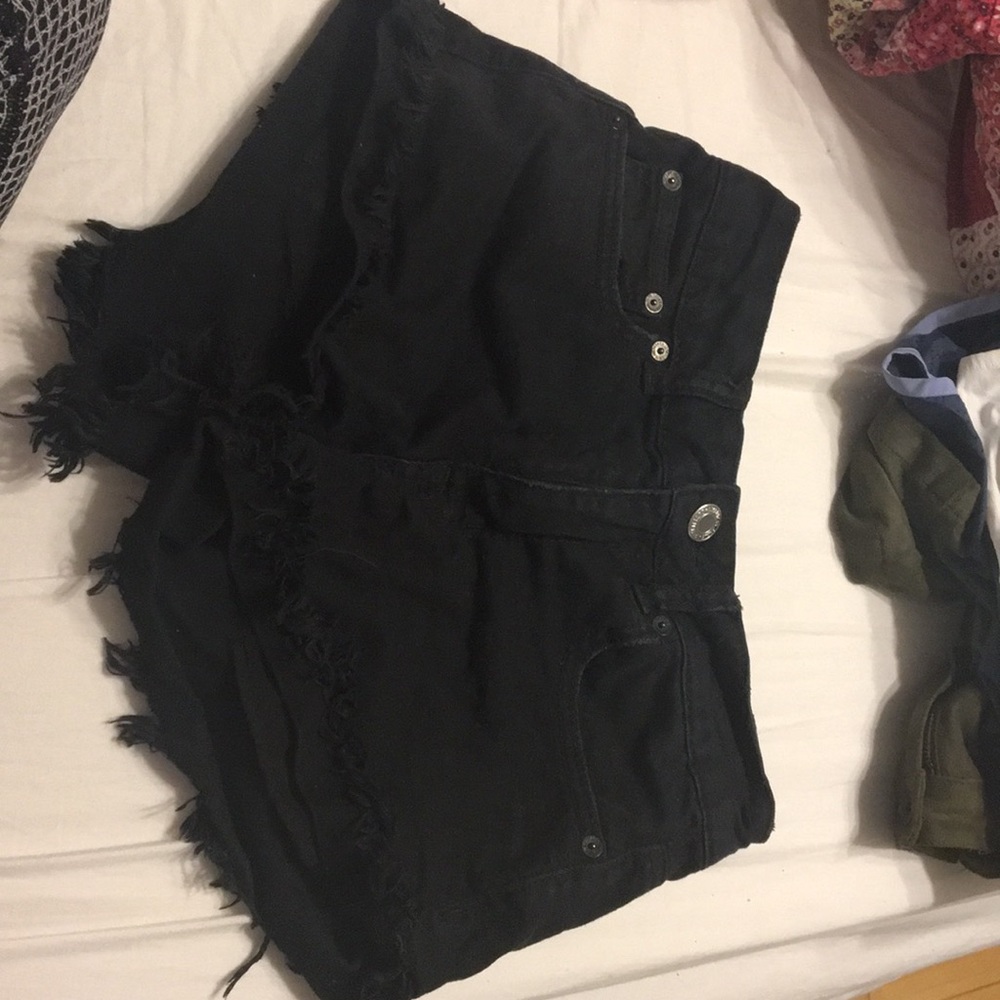 American Eagle Outfitters Black Jean shorts